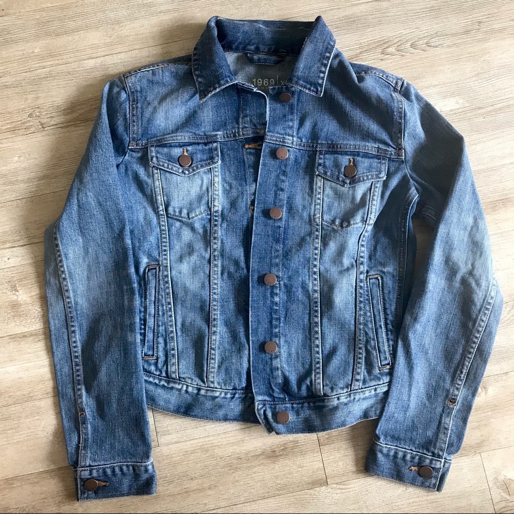 Gap 1969 Jean Denim Jacket, Women’s Size XS, Blue